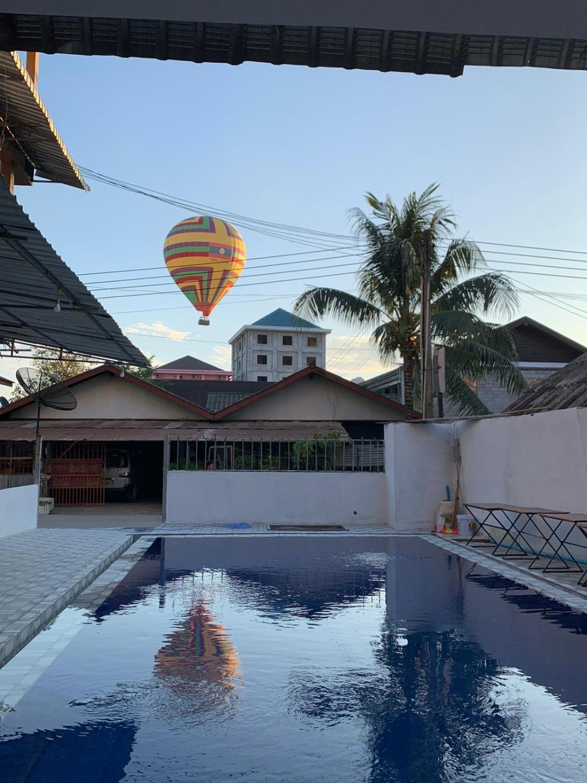 Vang Vieng Global Hostel Bagian luar foto
