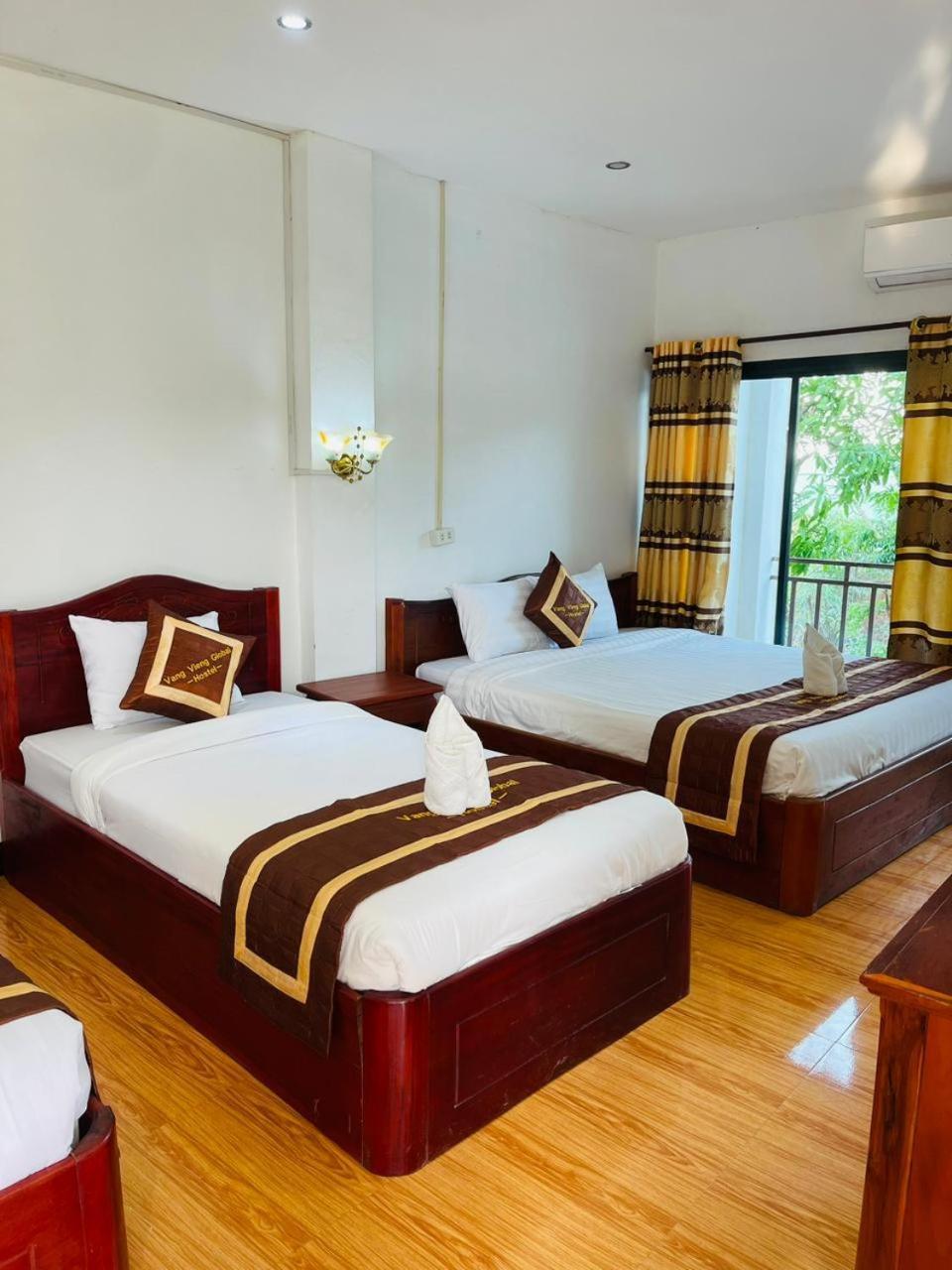 Vang Vieng Global Hostel Bagian luar foto
